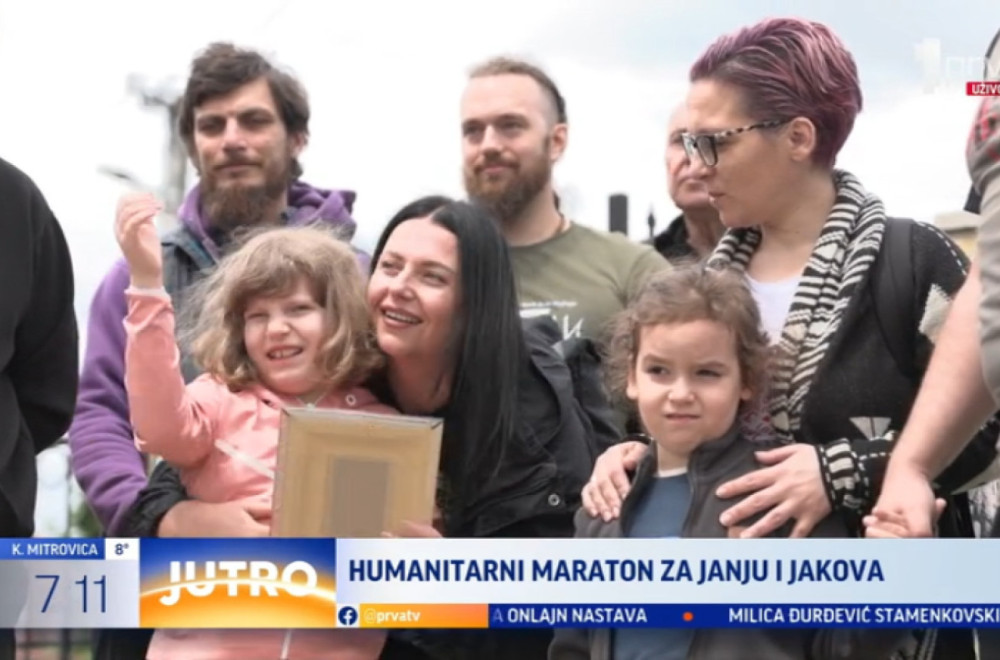 Humanitarni maraton za Janju i Jakova VIDEO