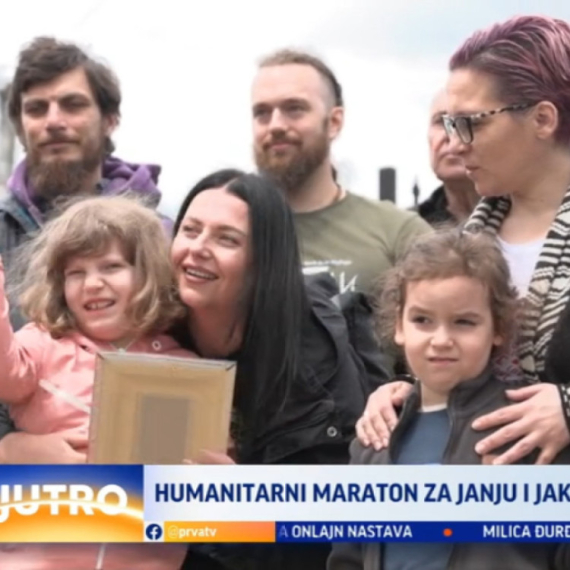 Humanitarni maraton za Janju i Jakova VIDEO