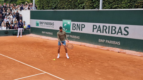 Đoković se zagrejao za start Rolan Garosa FOTO