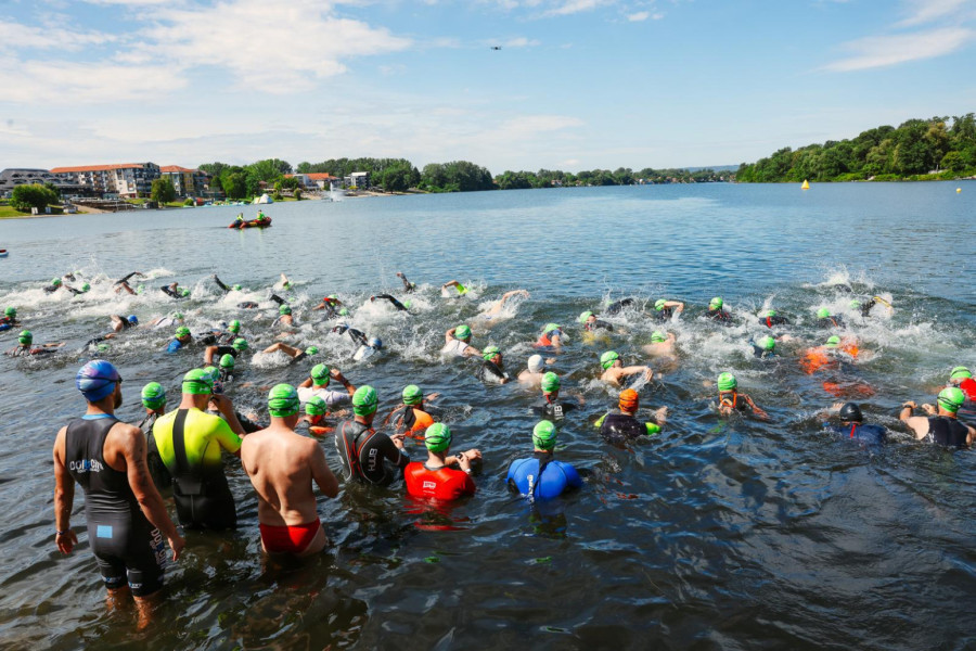 Trijatlonci u borbi za zlato na Srebrnom jezeru
