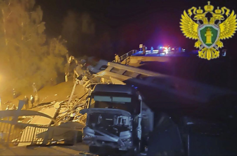 Srušila se dva mosta u Rusiji; Mnogo mrtvih i povređenih, Sumnja se na sabotažu FOTO/VIDEO