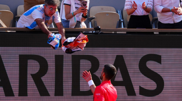 Đokovića gleda "Mesi" na RG: "Nisam to očekivao, ali..."