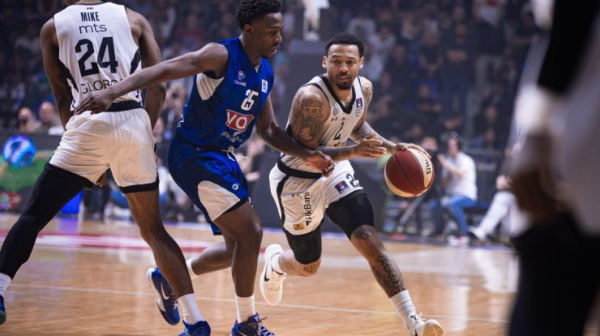 Partizan sa brejkom – nada se kraju serije u Beogradu