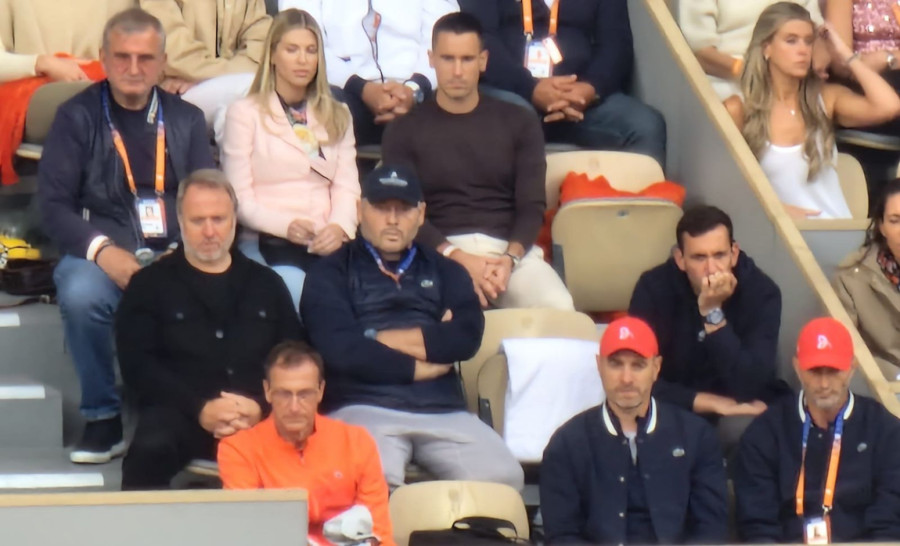 Sjajna vest iz Pariza: Miljan ponovo uz Novaka FOTO