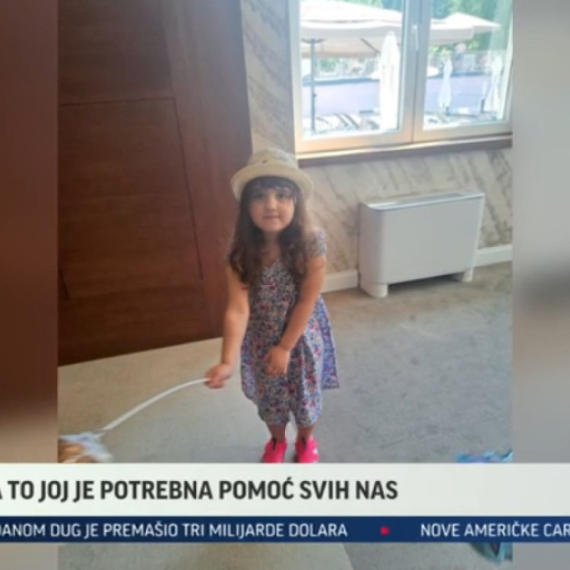 Pomozimo maloj Jani u borbi sa bolešću: SMS sadržaja 1826 na 3030; Evo kako još možete da pomognete VIDEO