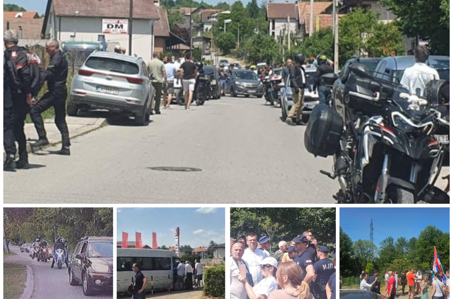 Kad opozicija režira film: "SNS pčele koje su teledirigovane da napadnu blokadere u Kosjeriću" FOTO