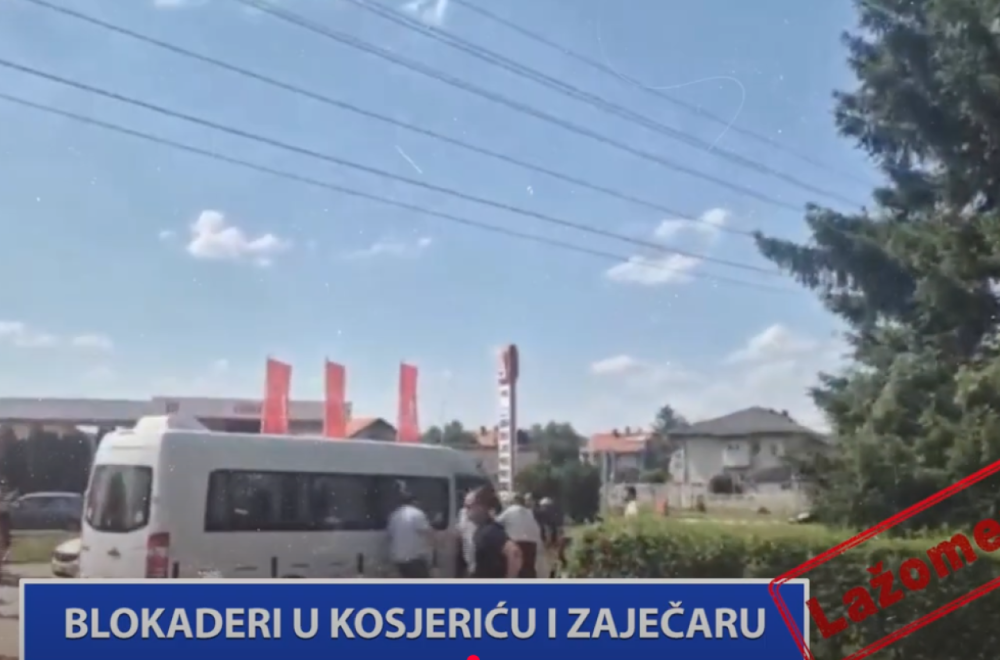 Mediji: Blokaderi u Kosjeriću i Zaječaru VIDEO
