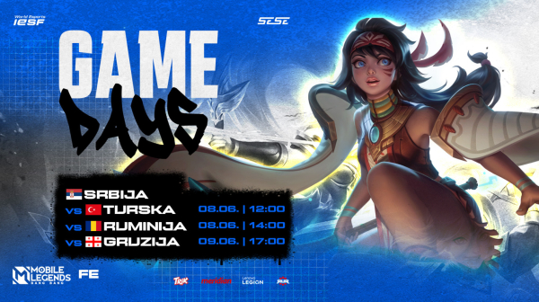 Ženska MLBB reprezentacija Srbije danas igra odlučujući meč na IESF kvalifikacijama