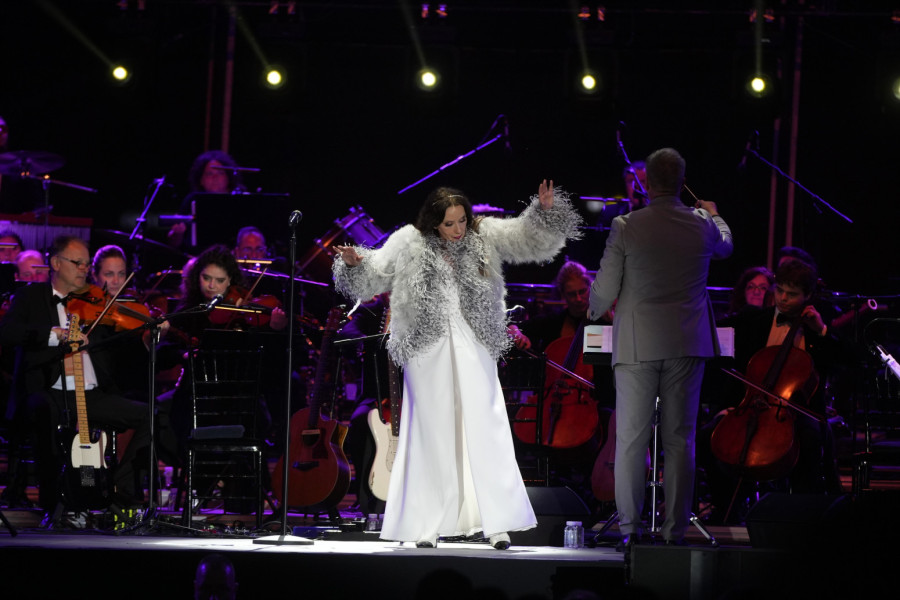 Luz Kasal oduševila srpsku publiku: Čast je biti ponovo u Beogradu FOTO