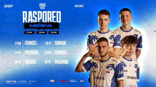 Srpska PUBG MOBILE ekipa je spremna za evropske kvalifikacije! Prvi meč igramo u 17:00!