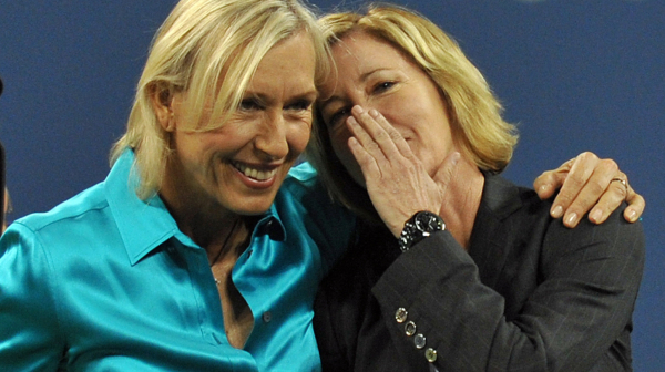 Alkaras i Siner kao Evert i Navratilova