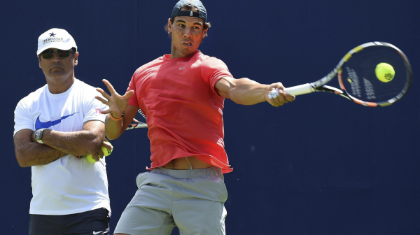 Toni Nadal: "Nisam se smejao na Rafine viceve"