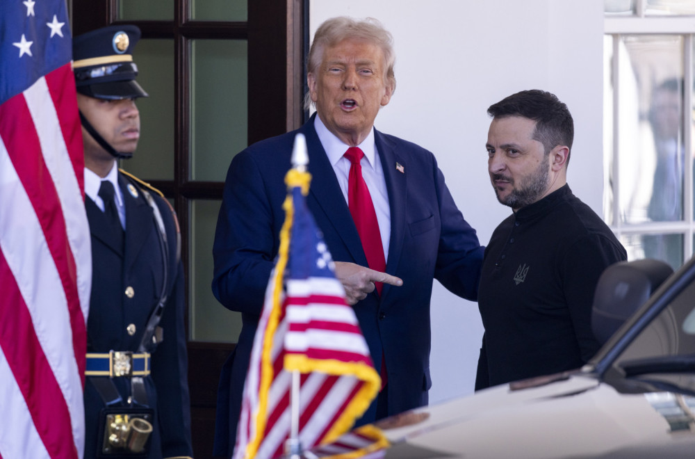 Zelenski: Trampe, hvala!