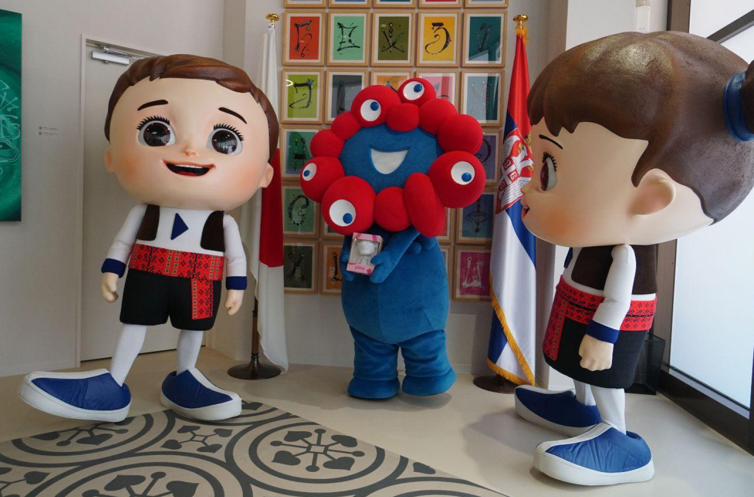 Mjaku Mjaku upoznao maskote EXPO 2027 FOTO/VIDEO