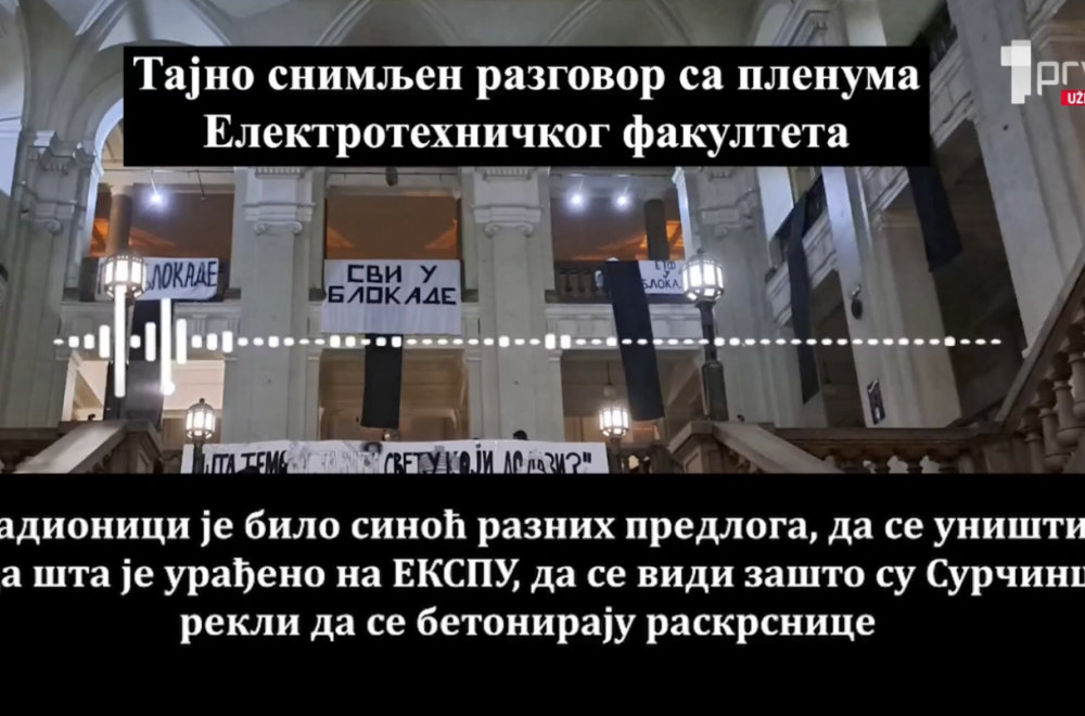 Blokaderi planirali uništavanje Ekspa: "Kad padne mrak kreće vandalizam"