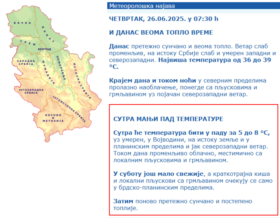 Srbija će danas goreti: Pakao od ranog jutra; Popaljeni alarmi; Građani, budite na oprezu