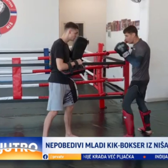 Nepobedivi mladi kik-bokser iz Niša VIDEO