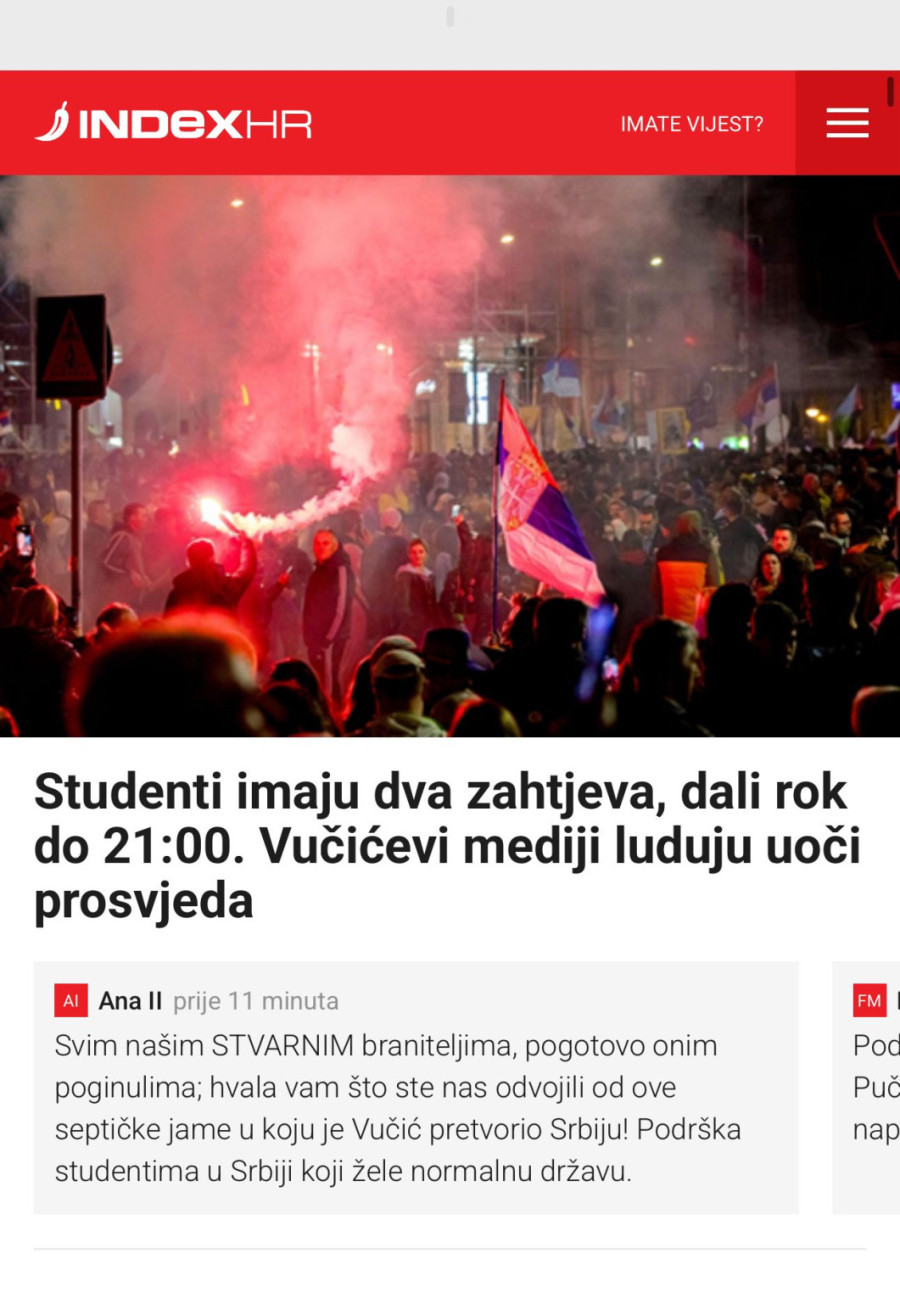 Paradoks: Hrvatski mediji pružaju punu podršku blokaderima, a čitatelji im se zahvaljuju na Oluji? FOTO