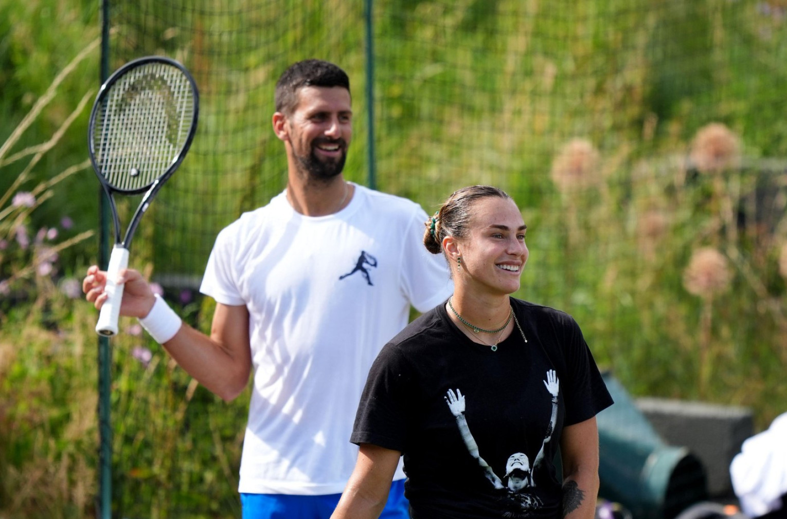 Sabalenka: "Posle treninga sa Novakom, lakše mi bude sa ženama"