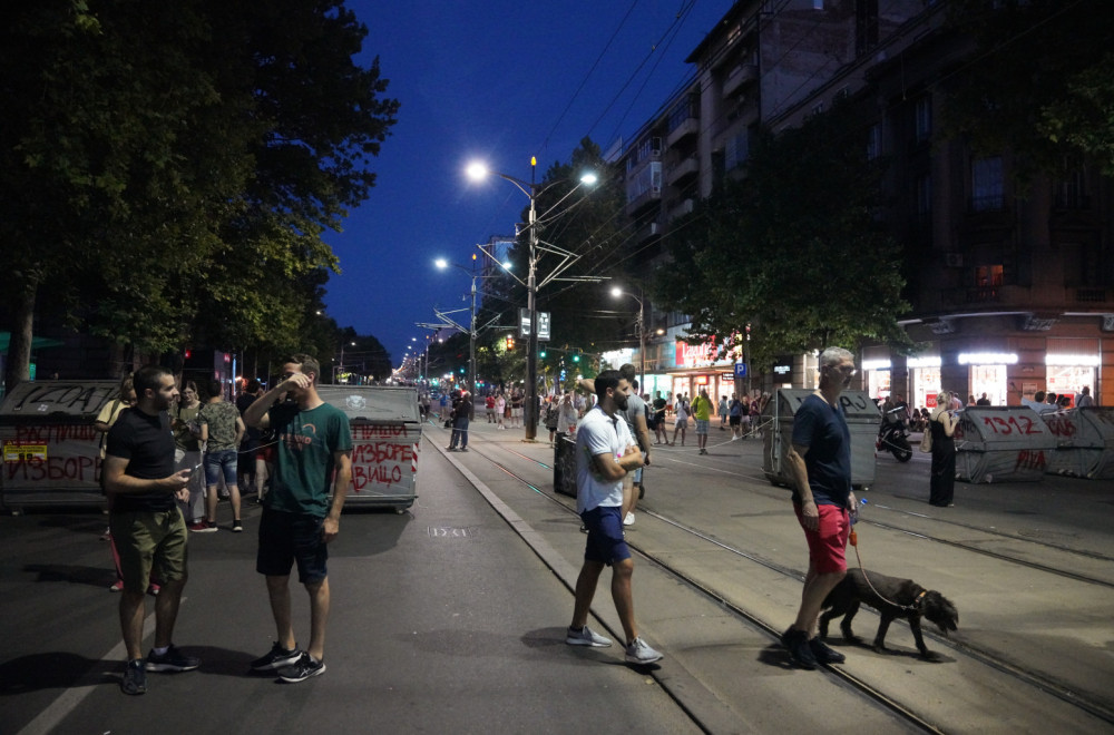 Policija "počistila" ulice; Saobraćaj u Beogradu je normalizovan