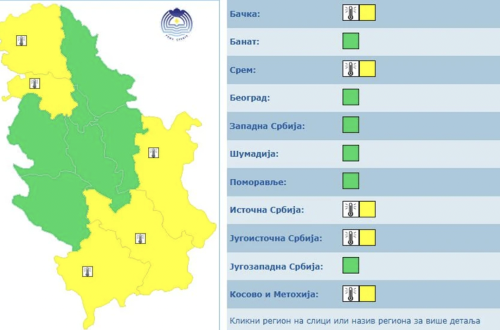 Pakao na zemlji: Visoke temperature pogodile Evropu, delovi Srbije u crvenom