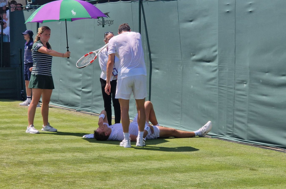 Srbin predao na Vimbldonu – evo šta se tačno desilo