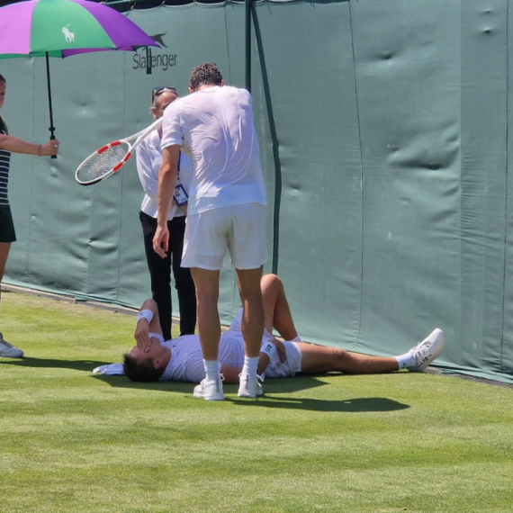 Srbin predao na Vimbldonu – evo šta se tačno desilo