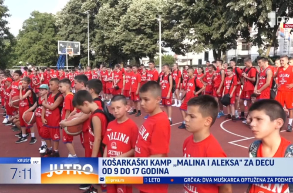 Košarkaški kamp za decu od 9 do 17 godina VIDEO
