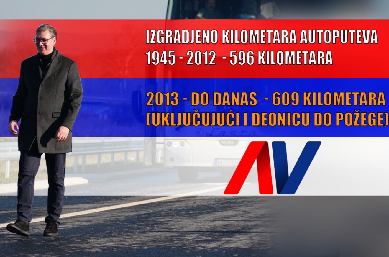 Vučić: "U nedelju otvaramo auto-put do Požege"; "Na ovo se čekalo 67 godina"