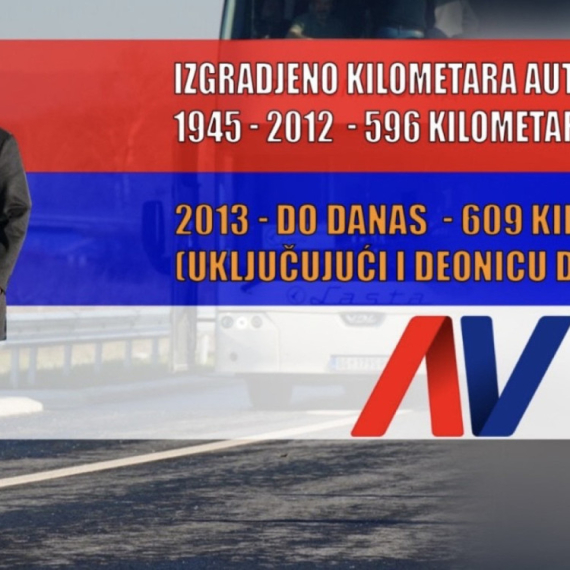 Vučić za 12 godina izgradio više nego Tito, Sloba, Koštunica i Tadić zajedno; Do danas 609 kilometara