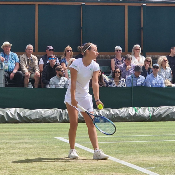 Srpska juniorka "ispustila" veliko iznenađenje na Vimbldonu