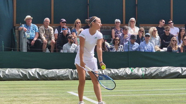 Srpska juniorka "ispustila" veliko iznenađenje na Vimbldonu