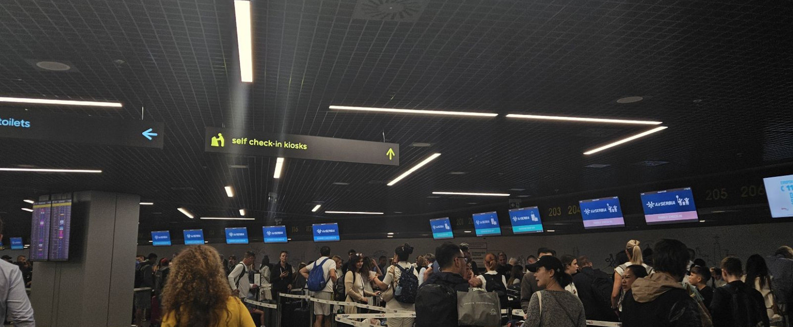 Pao sistem za pasoše na aerodromu Nikola Tesla: Počelo manuelno očitavanje