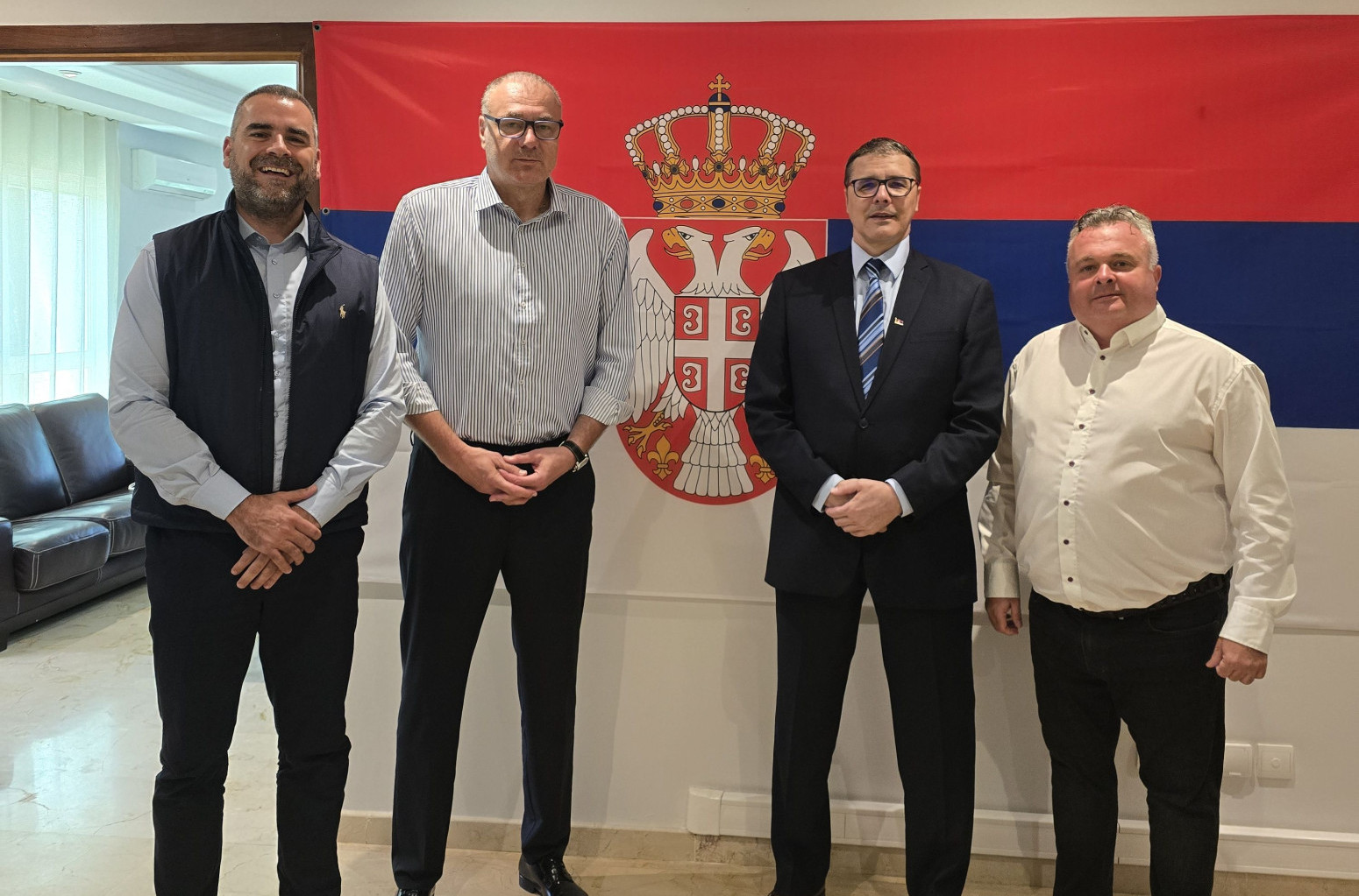 Prijem u ambasadi Srbije za delegaciju školskog sporta