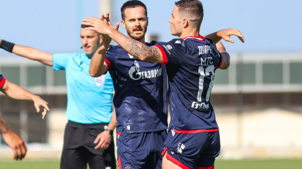 Desetkovana Zvezda "preživela" Gibraltar – vraća se na "Marakanu" sa minimalcem VIDEO