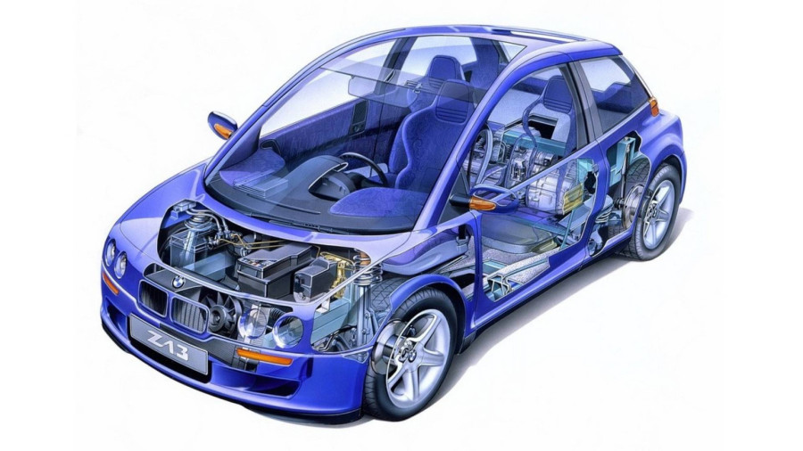 Ubio ga Mini: BMW-ov tajni gradski auto sa vozačem u sredini i centralnim motorom FOTO