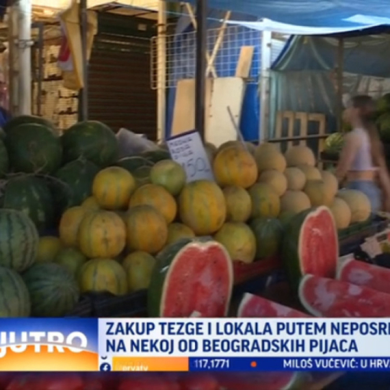 Zakupite tezge ili lokale putem neposredne pogodbe na nekoj od beogradskih pijaca VIDEO