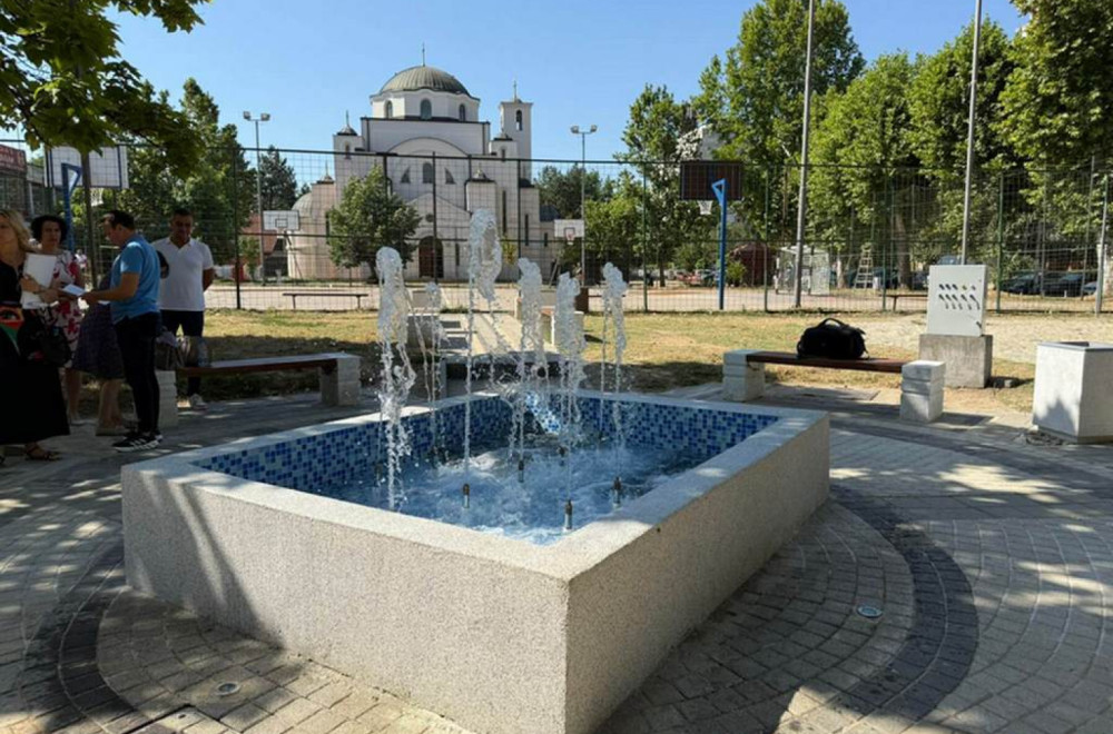 Vandali uništili fontanu u Leskovcu: Puštena u rad pre samo dva dana; Oglasili se iz Grada FOTO