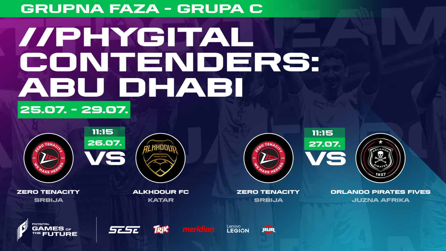 Zero 10 je spreman za Phygital Football: Trka za Games of the Future 2025 počinje danas!