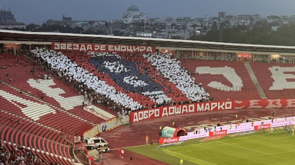 "Delije" posvetile koreografiju Arnautoviću FOTO/VIDEO