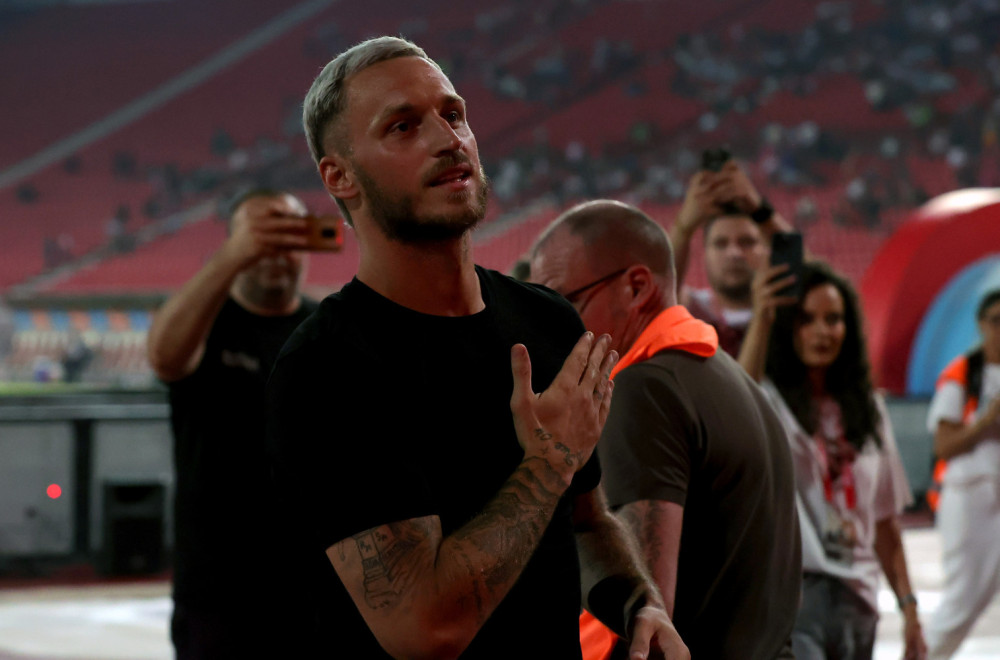 Marko Arnautović se rasplakao pred "Delijama" VIDEO