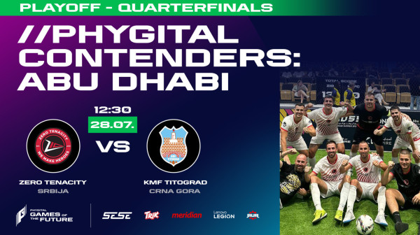 Srbija izlazi na megdan Crnoj Gori u četvrtfinalu Phygital Football kvalifikacija!