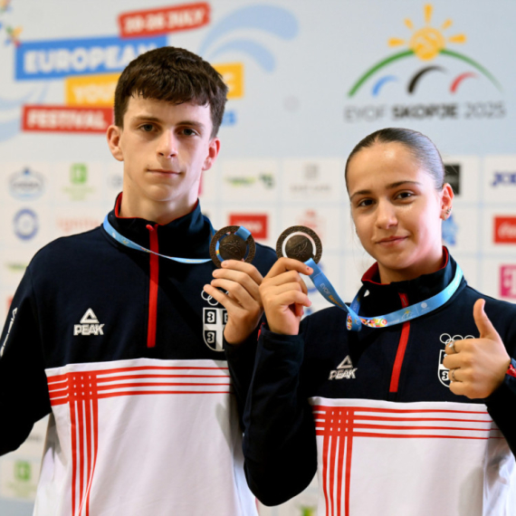 Bronzana medalja za Teodoru i Aleksu na EYOF-u