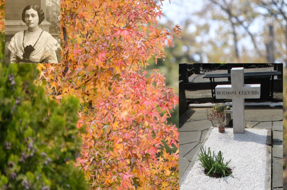 Obnovljeno poslednje utočište Isidore Sekulić na Topčiderskom groblju VIDEO