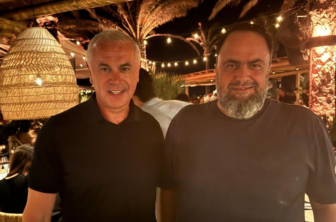 Terzić i Marinakis razvijaju bratstvo Zvezde i Olimpijakosa FOTO