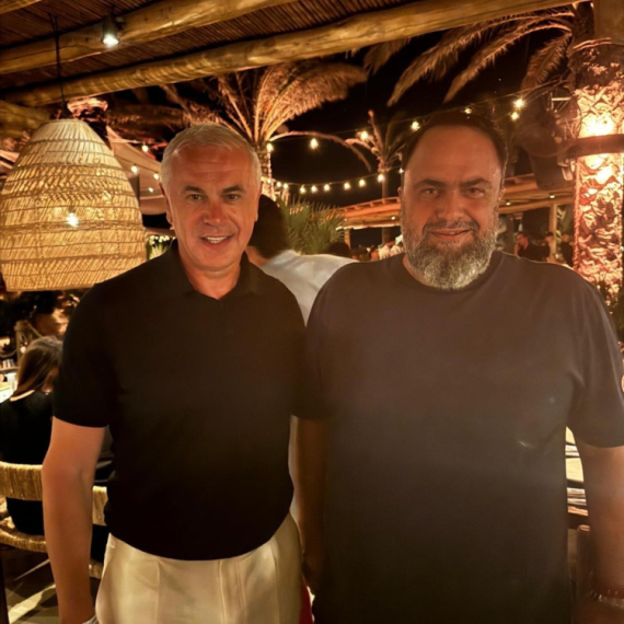 Terzić i Marinakis razvijaju bratstvo Zvezde i Olimpijakosa FOTO