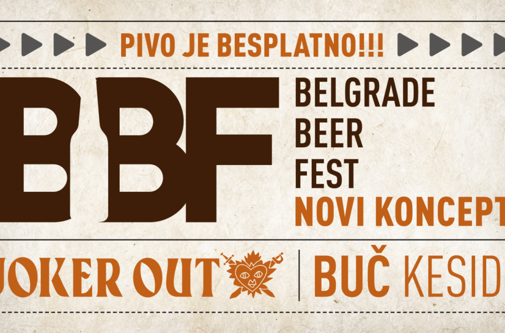 Rok revolucija na Ušću: Joker Out i Buč Kesidi stižu na Belgrade Beer Fest