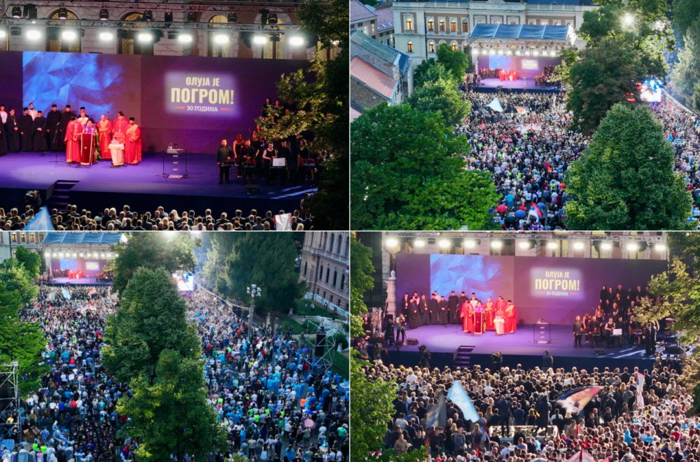 Vučić u Sremskim Karlovcima: Srbin neće da vam bude sluga; Nikada više vam slobodu nećemo dati! FOTO/VIDEO