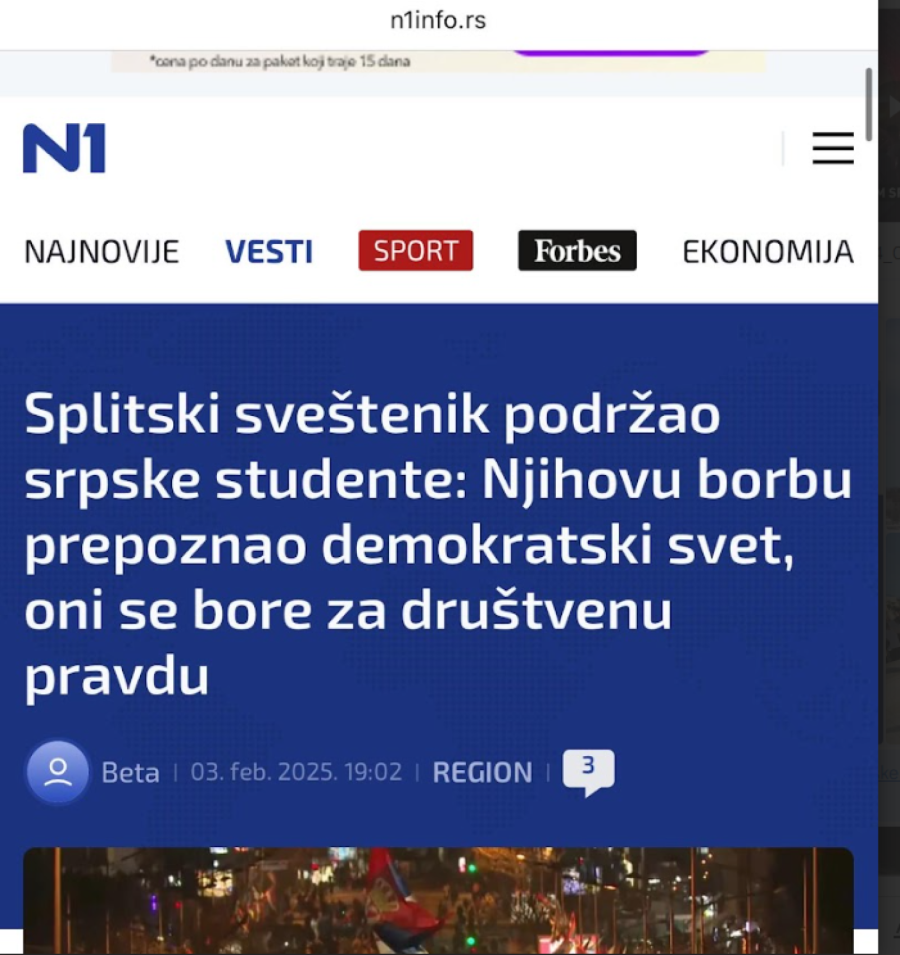 Hrvati podržavali blokadere, isti oni koji u glas pevaju Za dom spremni i slave ubijanje Srba VIDEO