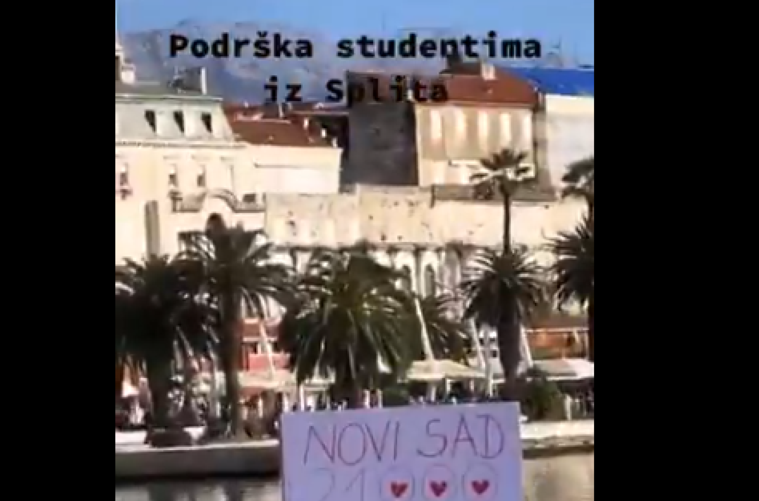 Hrvati podržavali blokadere, isti oni koji u glas pevaju "Za dom spremni" i slave ubijanje Srba VIDEO